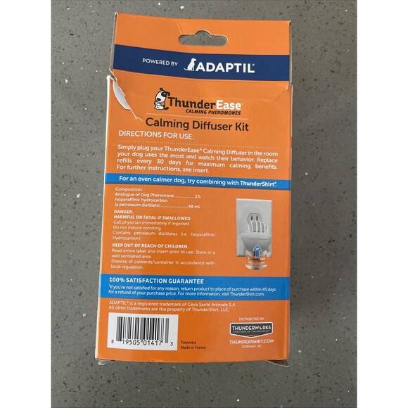 Thunderease Dog Calming Pheromone Diffuser Kit ~ 30 Day Supply - Picture 3 of 5